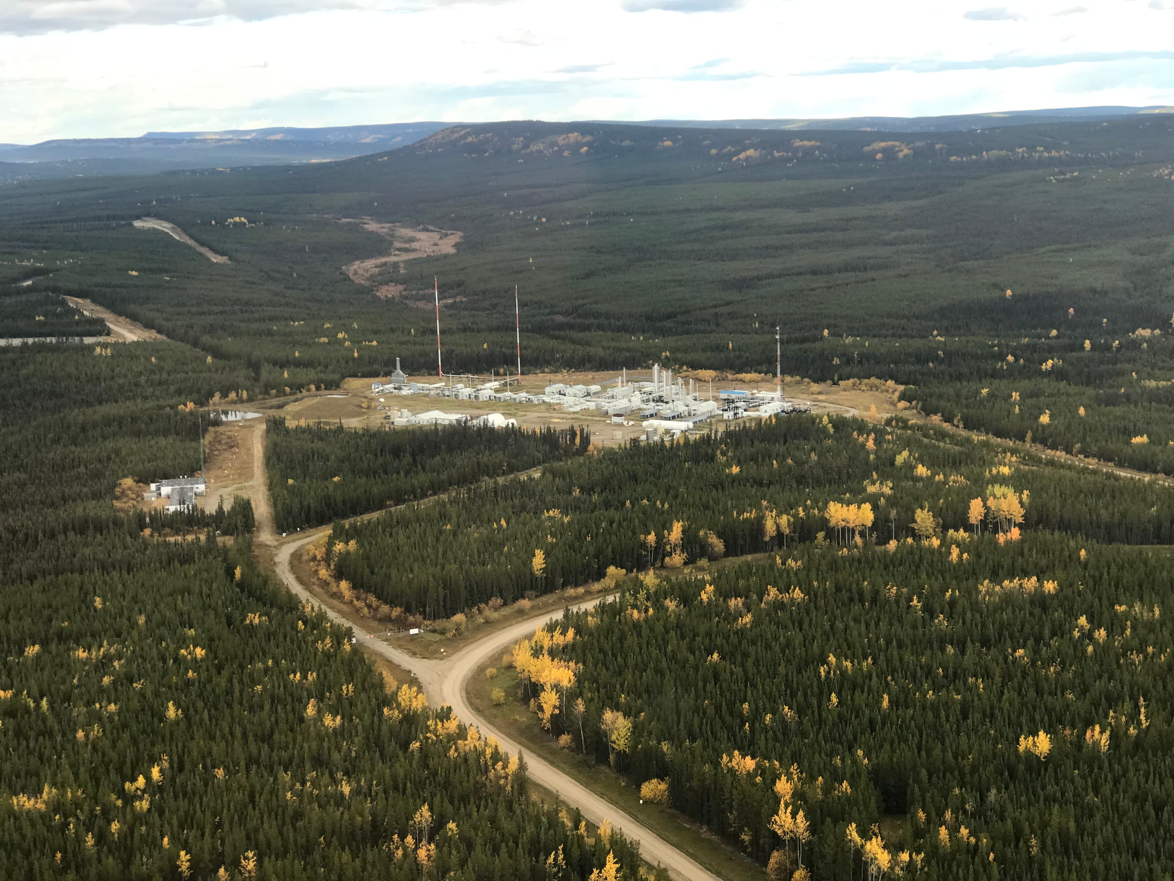 Arial view from a drone